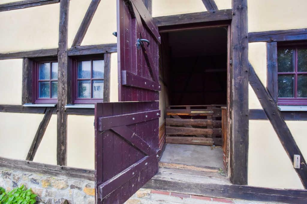 Lavendelhof Die Idyllische Landpension Crimmitschau Esterno foto