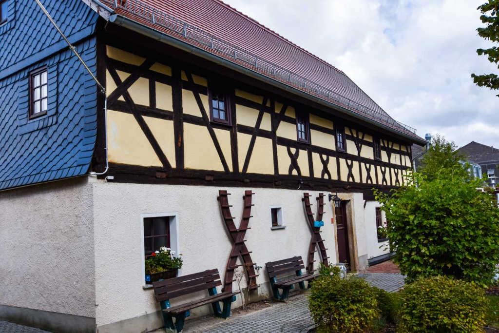 Lavendelhof Die Idyllische Landpension Crimmitschau Esterno foto